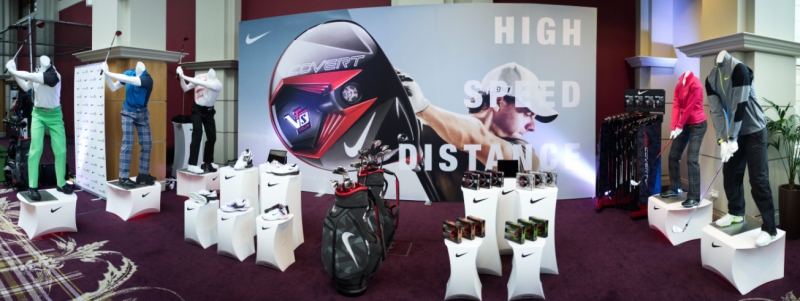 Customized Flux products for Nike Golf