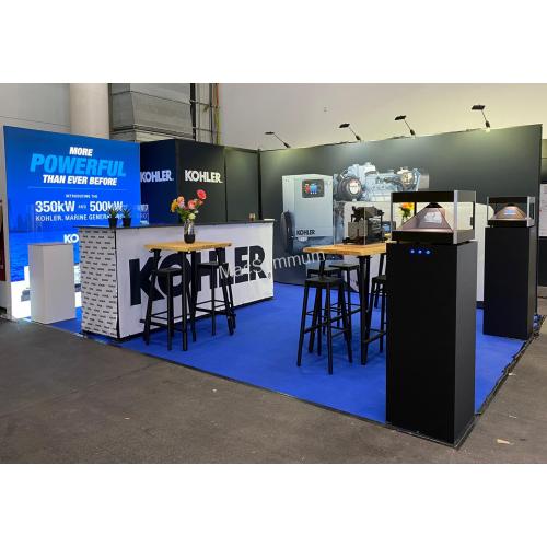 Stand 600x400cm, Kohler op SMM-Messe Hamburg