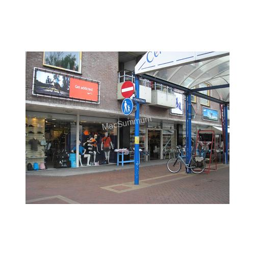 Geveldoeken winkel centrum