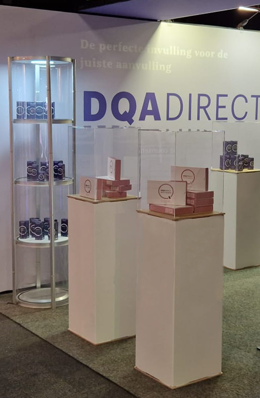 Flux Blox product presentatiezuil DQA Direct