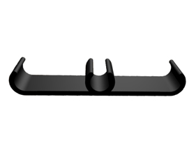 CrossWire 10x10 clip on bracket