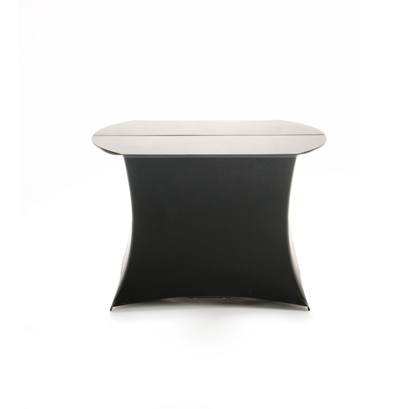 Flux Bijzettafel Klein black front