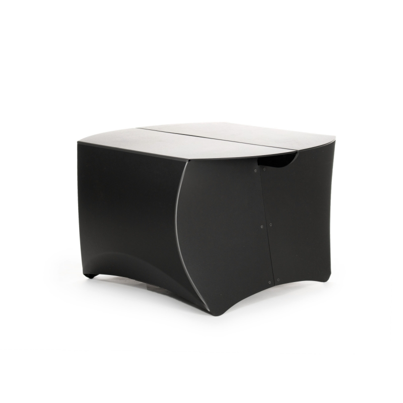 Flux Bijzettafel Klein black side