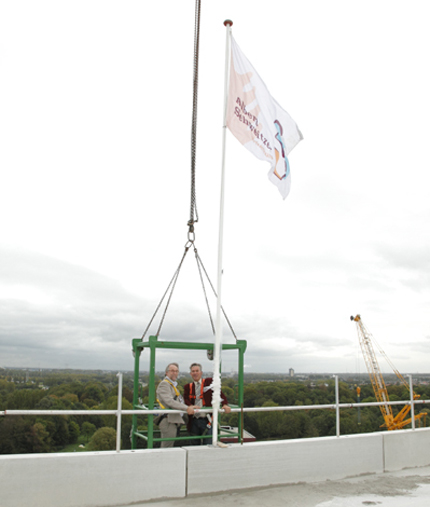 Vlag Albert Schweitzer Ziekenhuis